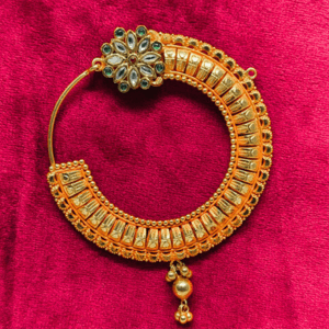 Pahadi Nath (Traditional Nose Ring) - 12gms